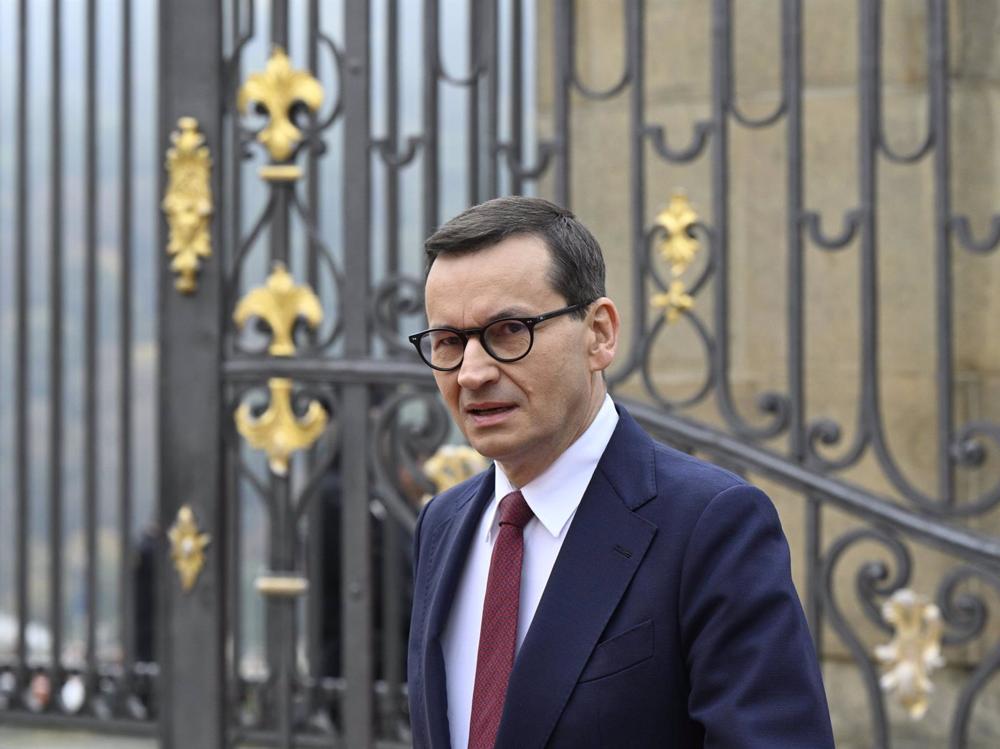Archive - Poland's Prime Minister Mateusz Morawiecki in Prague Archive