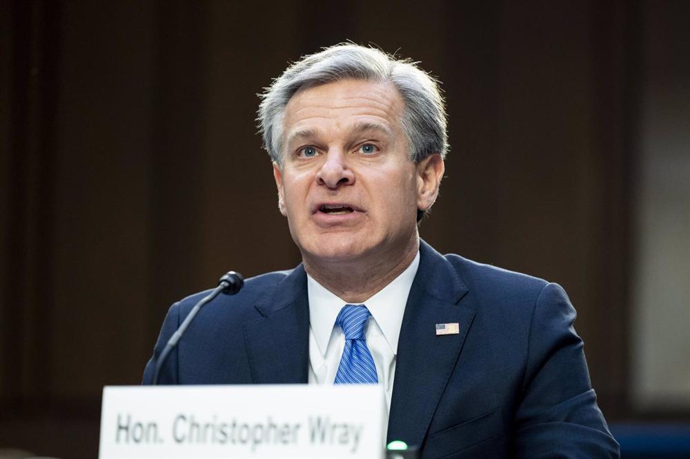 Archivio - Il capo dell'FBI Christopher Wray Archivio