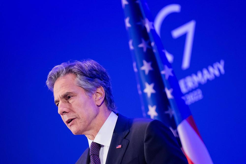 Secrétaire d'État américain, Antony Blinken Secrétaire