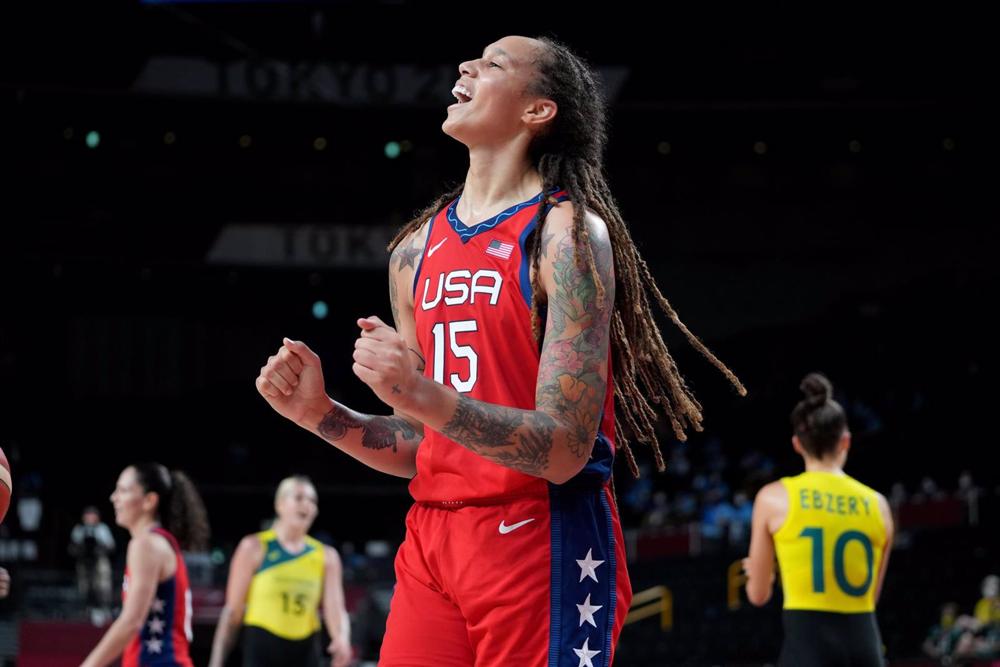 Archiv - Amerikanische WNBA-Spielerin Brittney Griner. Archiv
