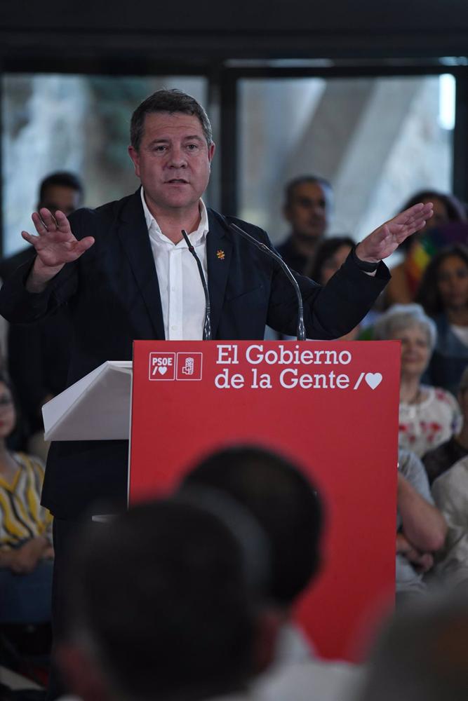 Archivo - El presidente de Castilla-La Mancha y secretario general del PSCM-PSOE, Emiliano García-Page Archivo