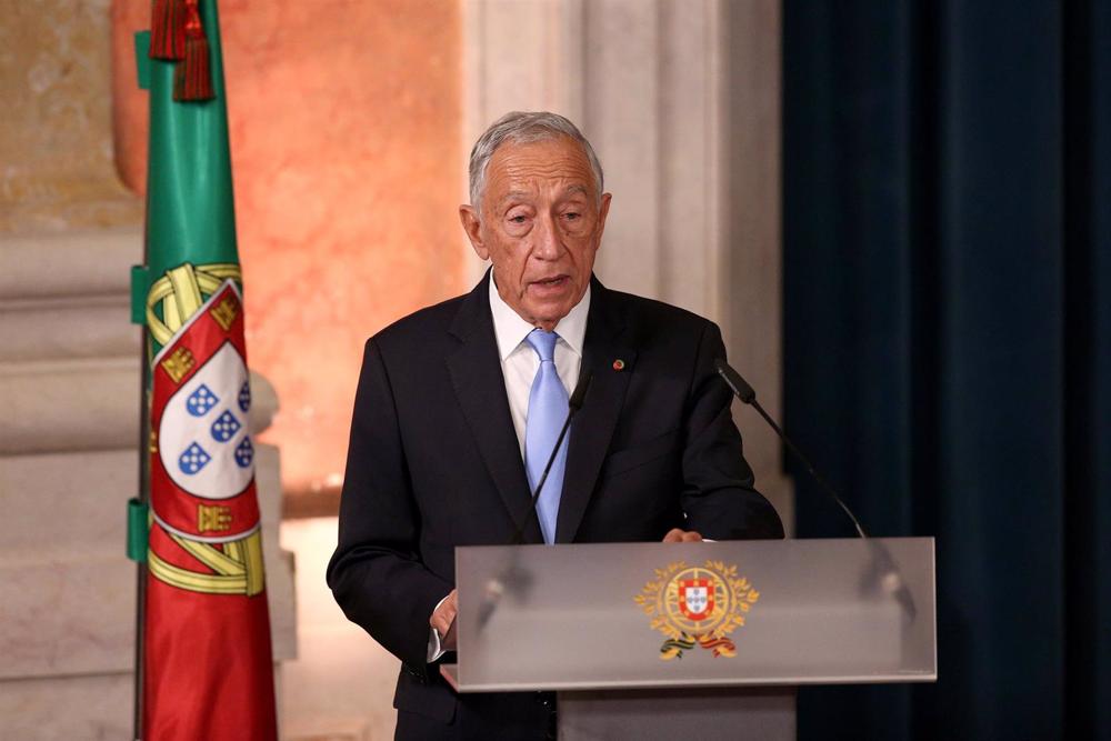 Archivo - Der Präsident von Portugal, Marcelo Rebelo de Sousa. Archivo