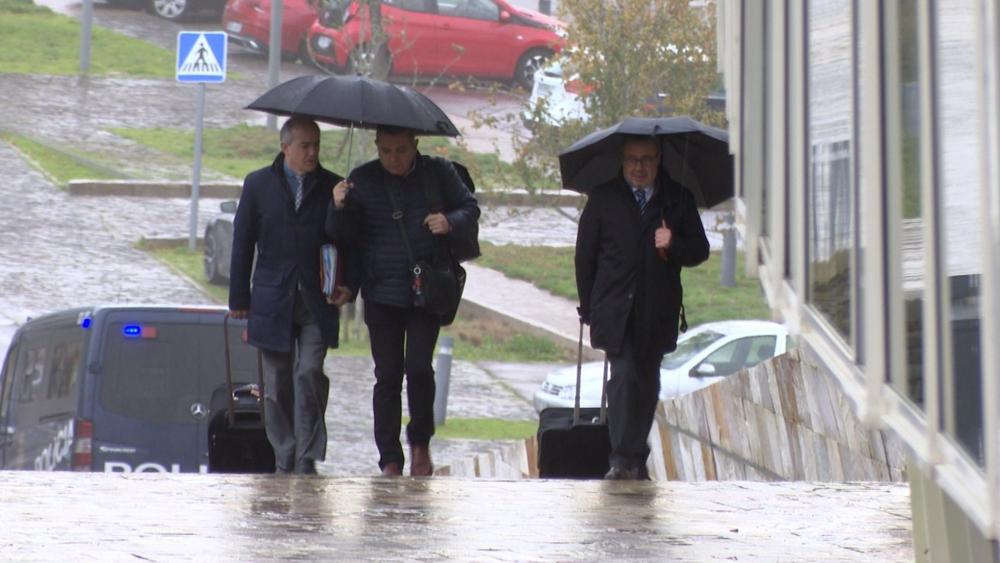 El formador de maquinistas Manuel González Sánchez, en el juicio del Alvia El