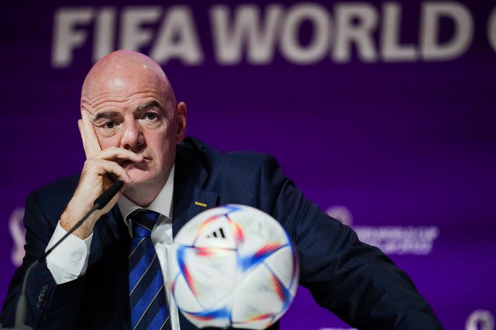 El presidente de la FIFA, Gianni Infantino El