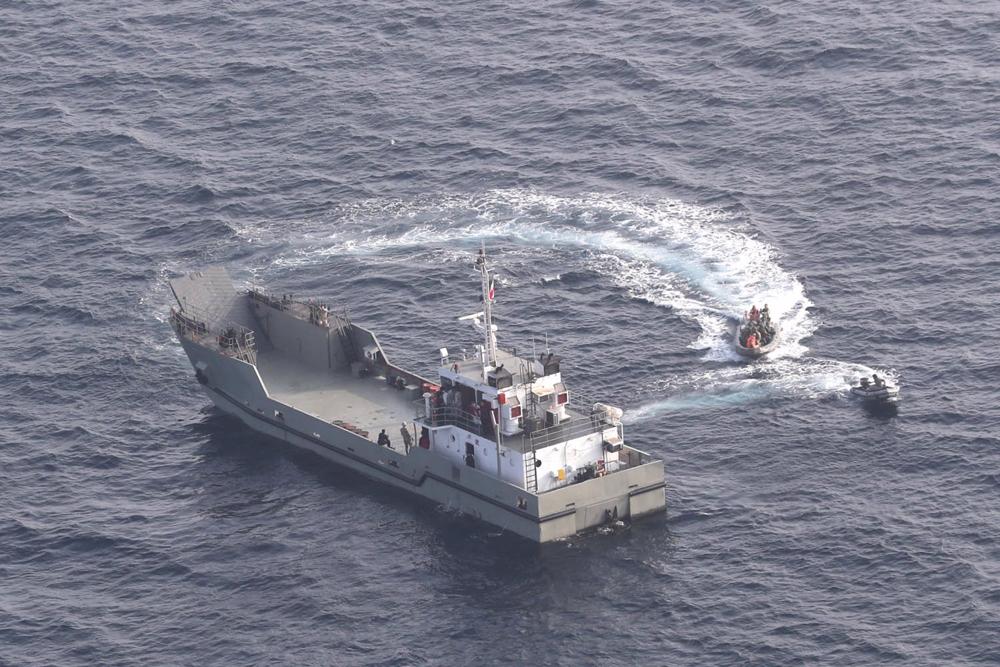 Archivo - Imagen de archivo de ejercicios navales Irán - Rusia - China Archivo