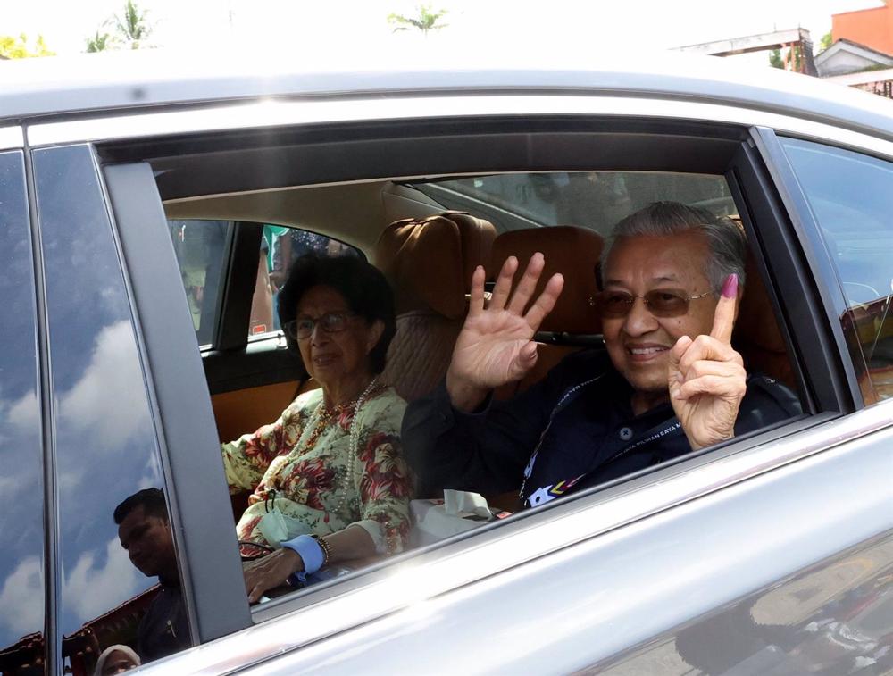 L'ex primo ministro della Malesia, Mahathir Mohamad L'ex