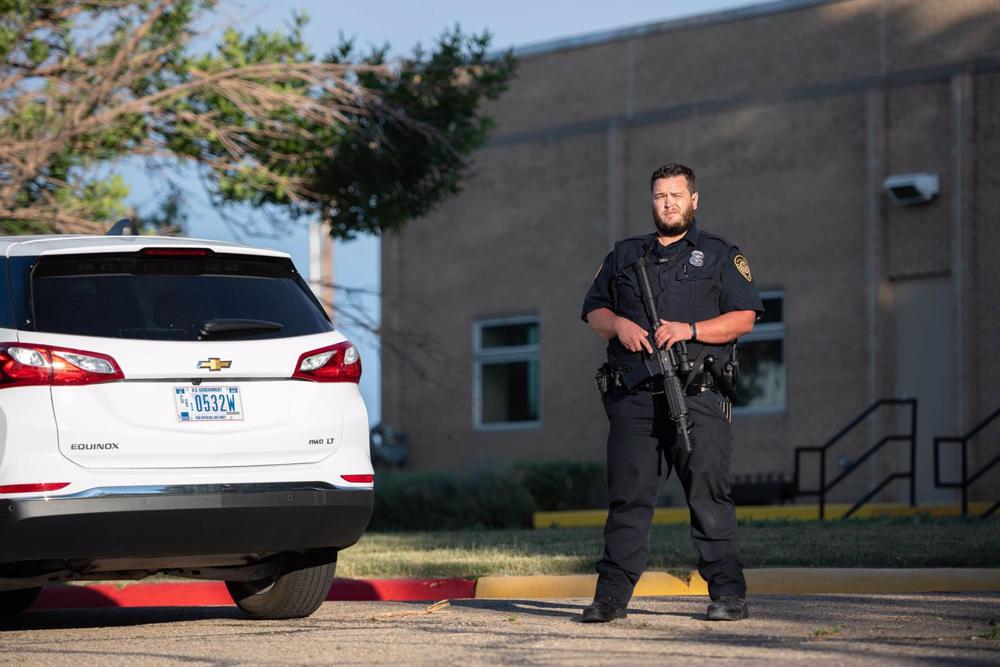 Image d'archive d'un policier au Colorado Image