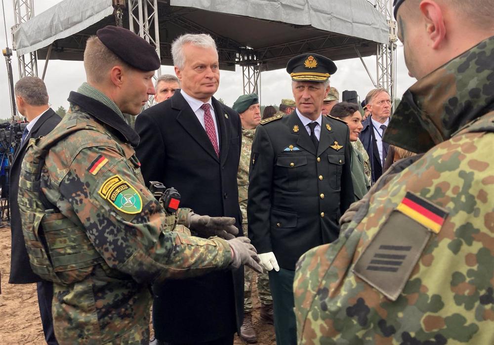 Der litauische Präsident Gitanas Nauseda. Der