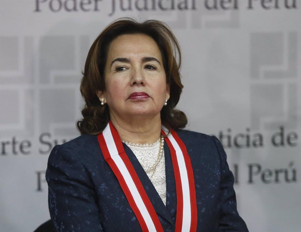 Archive - The President of the Peruvian Judicial Branch, Elvia Barrios Archive