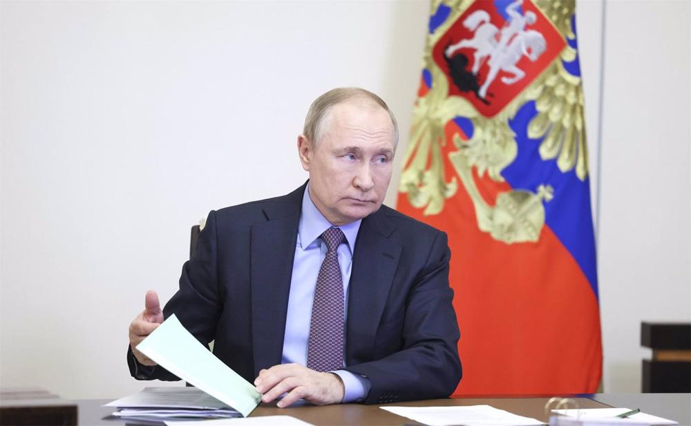 Il presidente russo Vladimir Putin. Il