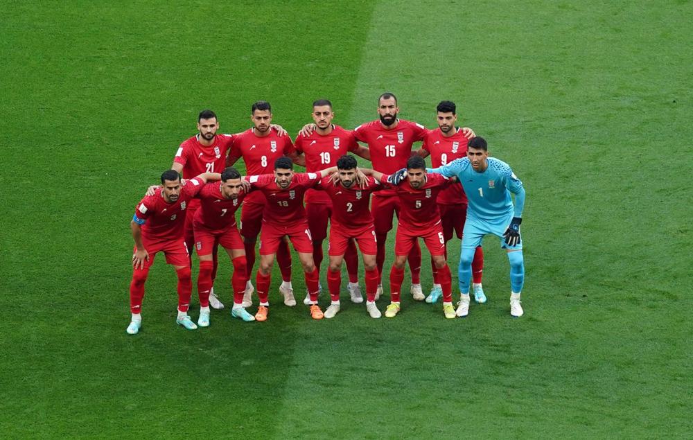 Foto de equipo de la selección de fútbol de Irán Foto