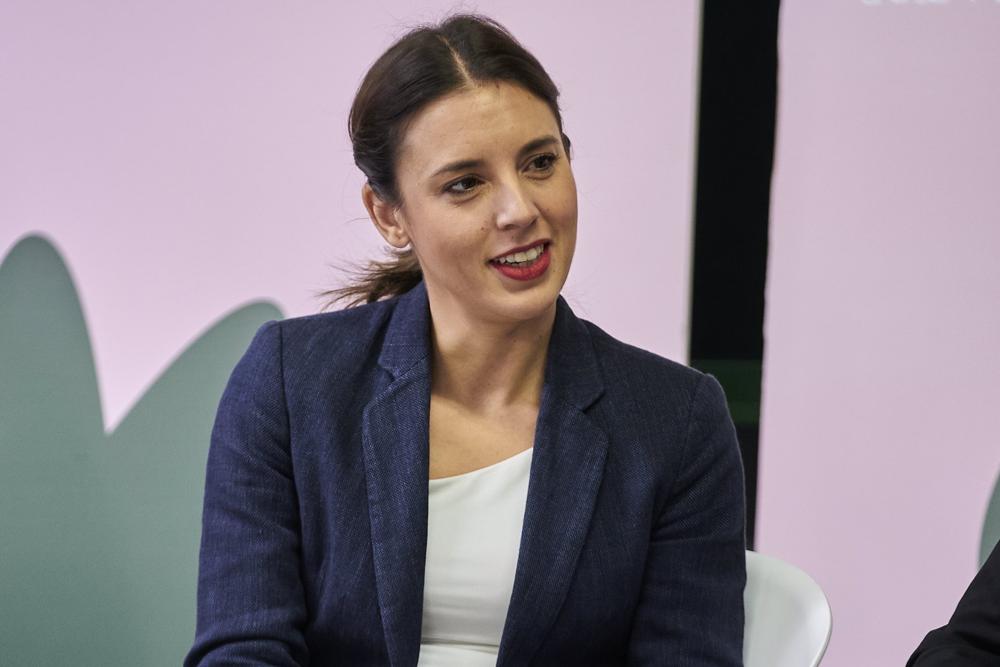 La ministra de Igualdad, Irene Montero La