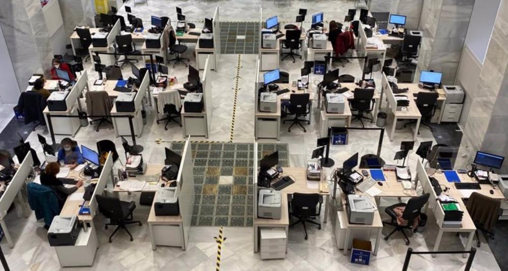 Imagen de oficinas del Ayuntamiento de València Imagen