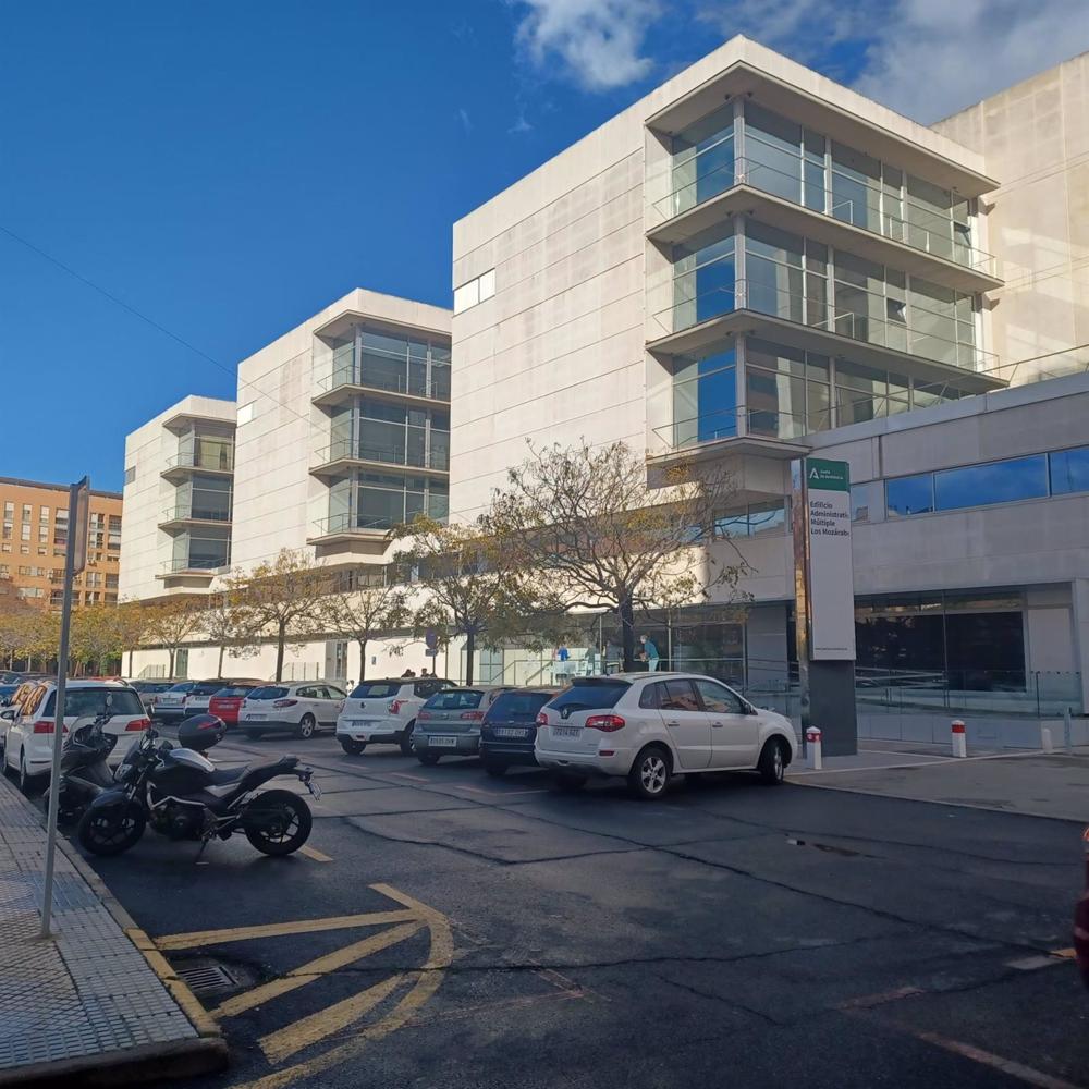 Edificio que alberga la Delegación de Agricultura, Pesca, Agua y Desarrollo Rural de la Junta en Huelva. Edificio