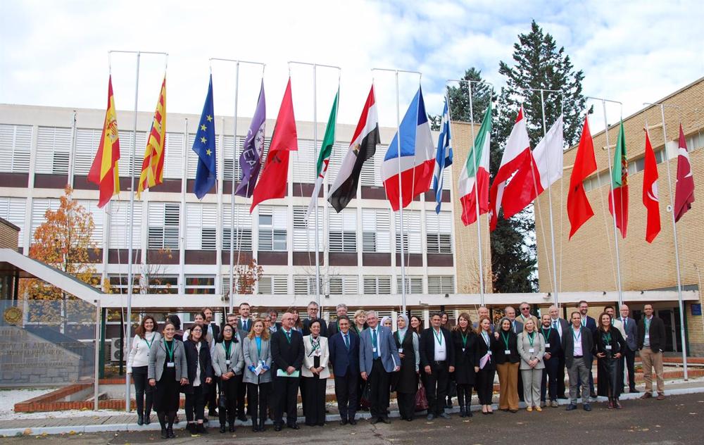La reunión tiene lugar en Zaragoza. La