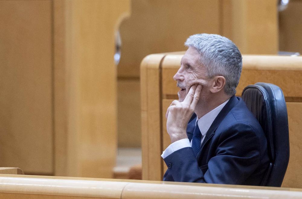 El ministro del Interior, Fernando Grande-Marlaska El