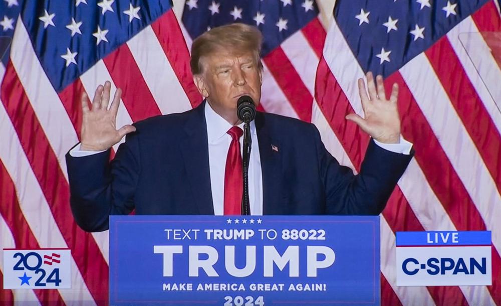 Former U.S. President Donald Trump. Former