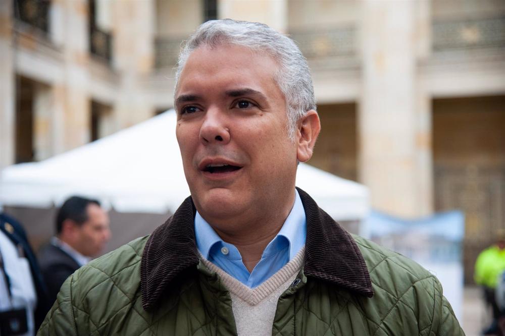 Archive - L'ancien président colombien Ivan Duque Marquez à Bogota Archive