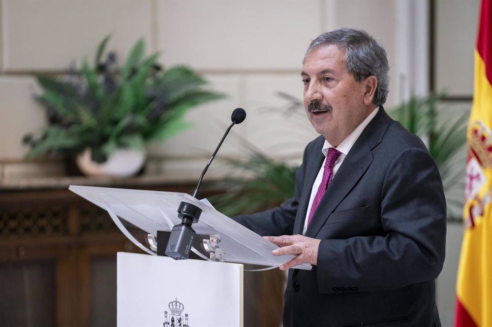 El presidente interino del Consejo General del Poder Judicial (CGPJ), Rafael Mozo. El