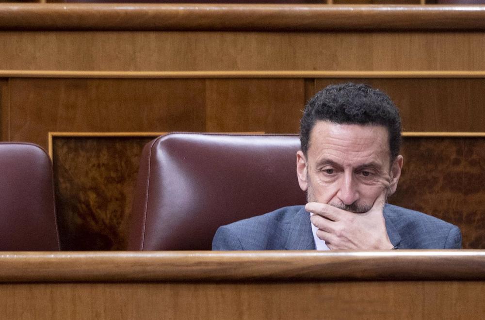 El portavoz parlamentario de Ciudadanos en el Congreso, Edmundo Bal, durante una sesión plenaria en el Congreso de los Diputados El