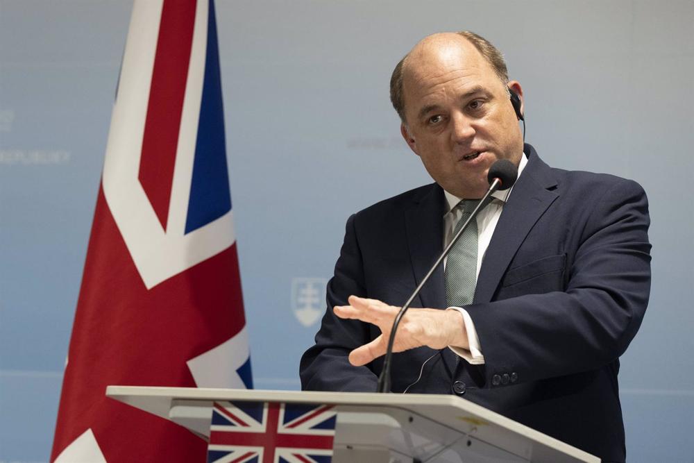 Archive - British Defense Minister Ben Wallace. Archive