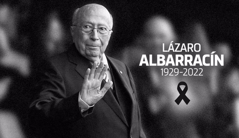 Fallece Lázaro Albarracín, vicepresidente el Atlético de Madrid. Fallece