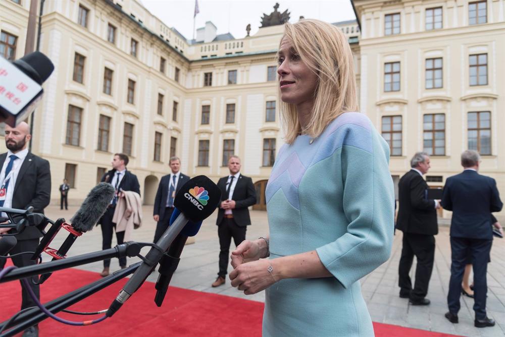 Estonian Prime Minister Kaja Kallas. Estonian