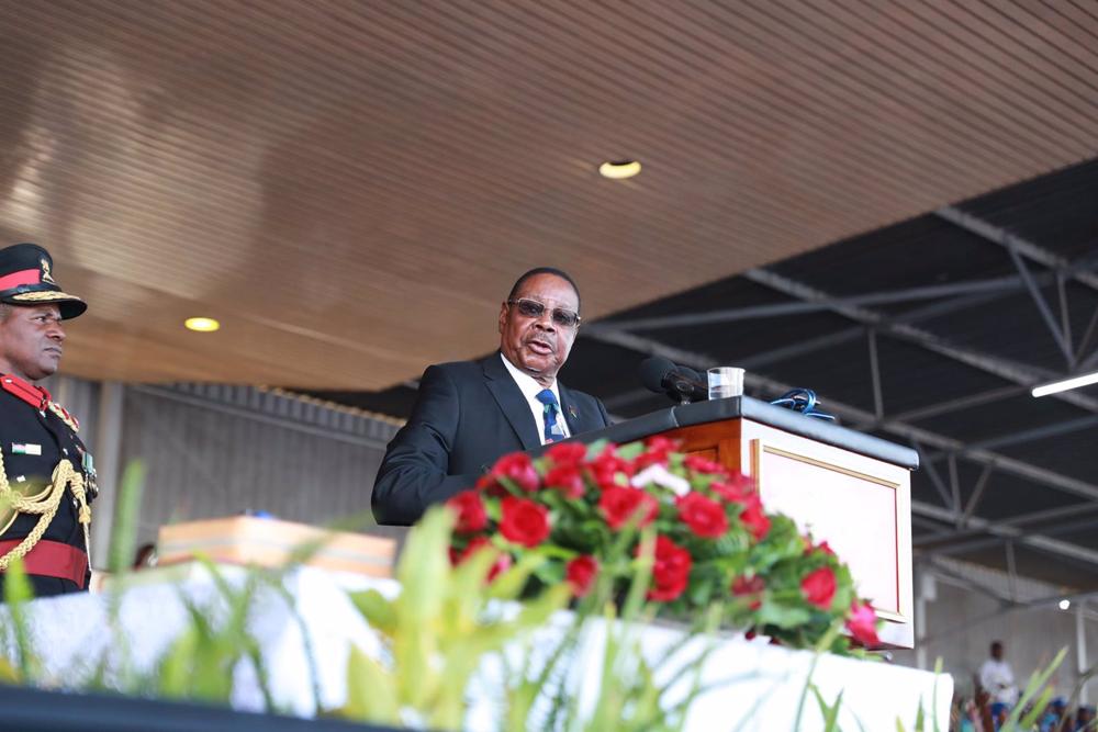 Archiv - Ehemaliger malawischer Präsident Peter Mutharika. Archiv