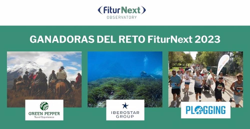 Plogging Tour, Iberostar y Green Pepper Travel, tres iniciativas ganadoras de Reto 2023 del Observatorio FiturNext. Plogging
