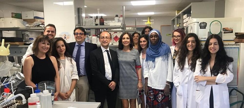 Grupo de investigación del CIBERNED coordinado por José Manuel Fuentes Grupo