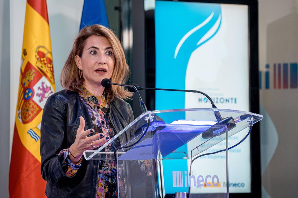 La ministra de Transportes, Movilidad y Agenda Urbana, Raquel Sánchez, en una imagen de archivo. La
