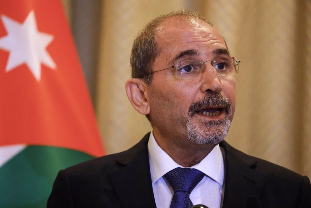 Archivo - Ayman Safadi, ministro de Exteriores de Jordania Archivo