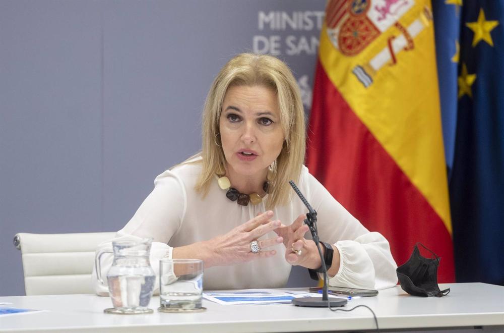 Archivo - La directora general de la Organización Nacional de Trasplantes (ONT), Beatriz Domínguez-Gil, presenta el balance de actividad de donación y trasplantes de 2021, en la sede del Ministerio, a 21 de enero de 2022, en Madrid (España). Archivo