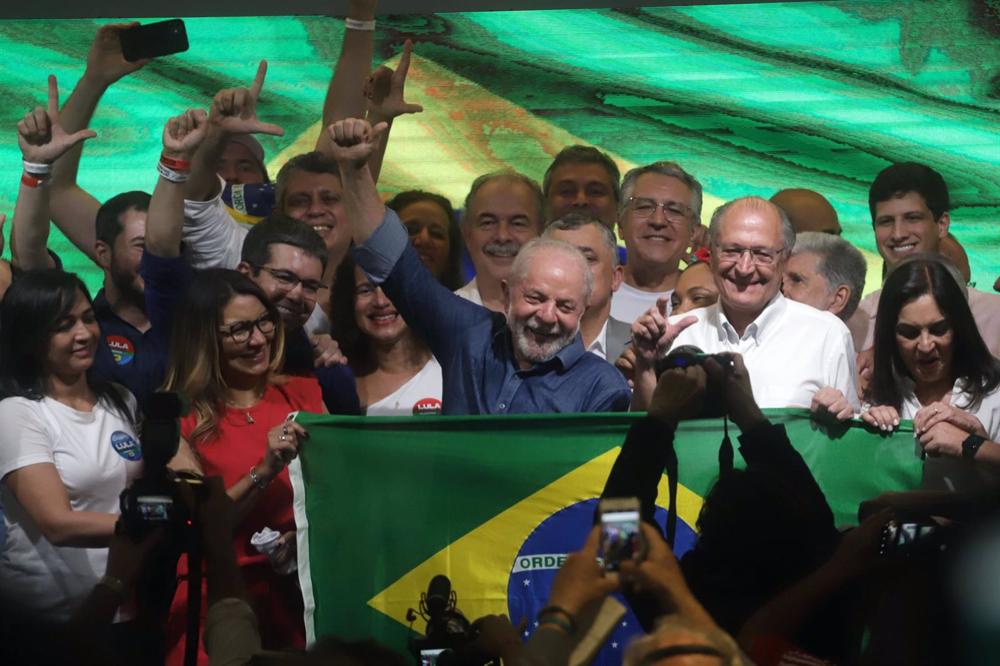 Lula da Silva, vincitore delle elezioni presidenziali brasiliane. Lula