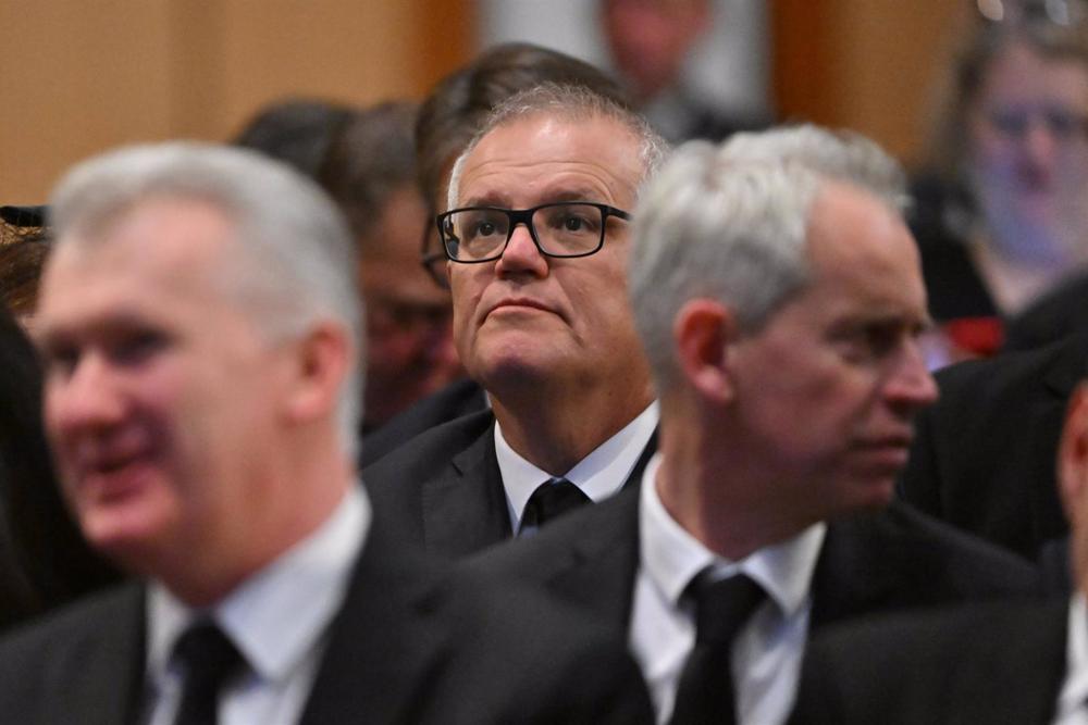 Archive - Ancien Premier ministre australien Scott Morrison Archive