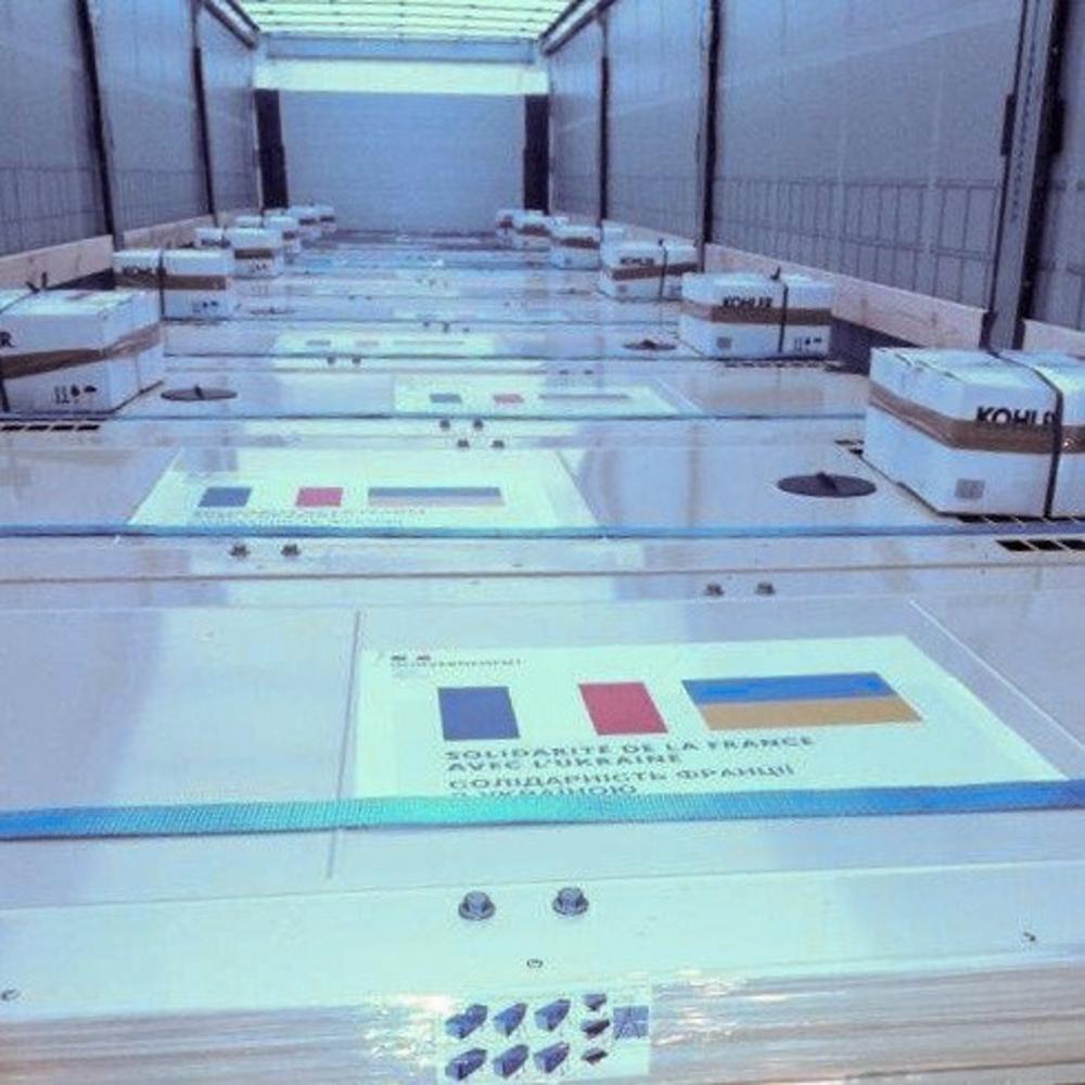 French generators to Ukraine French