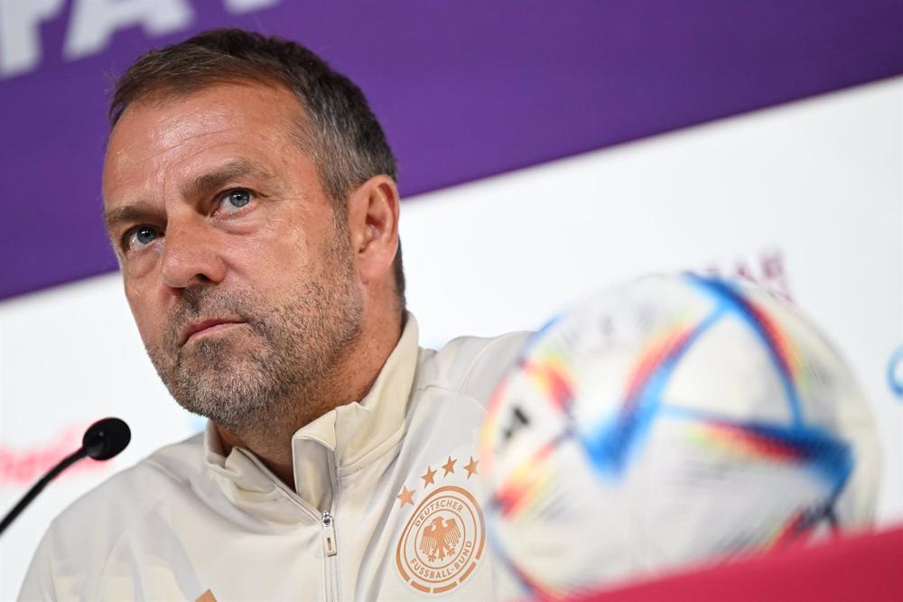 El entrenador de la selección de Alemania, Hansi Flick El