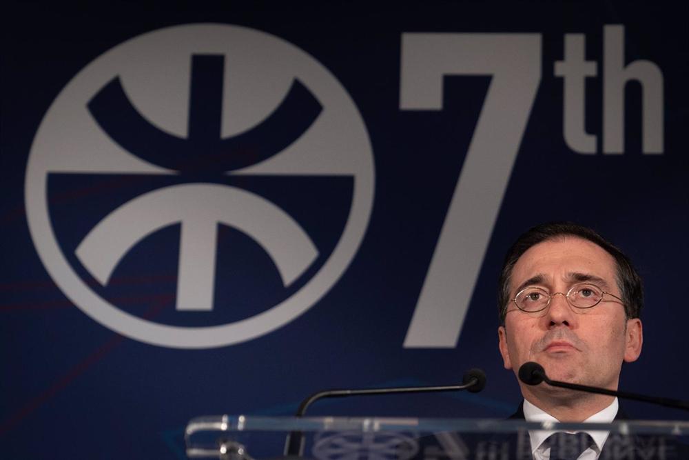 Le ministre des Affaires étrangères, de l'Union européenne et de la Coopération, José Manuel Albares Le