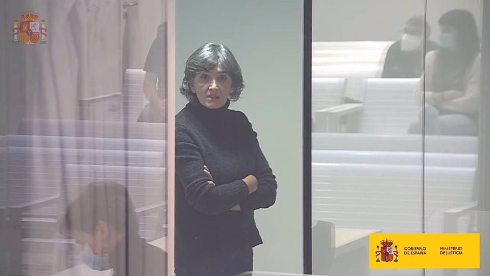 Archivo - María Soledad Iparraguirre en el juicio por su colaboración en un atentado del 94 en Getxo. Archivo