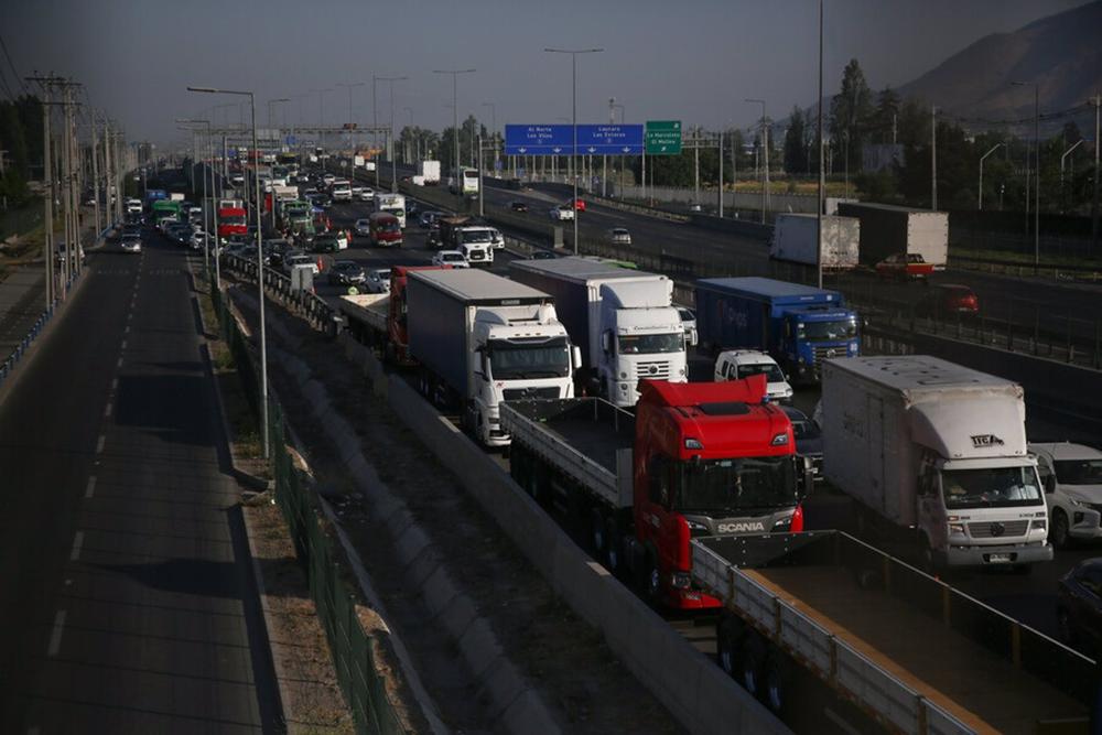 Some truck drivers' unions have been on strike for more than a week. Some