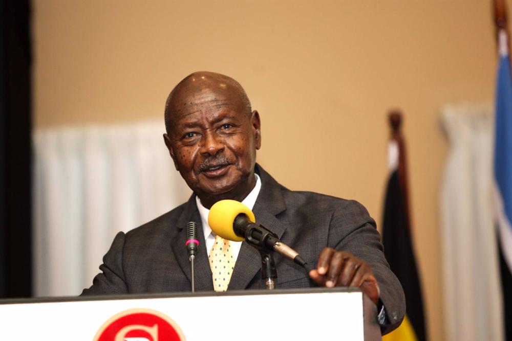 Archivio - Il Presidente dell'Uganda Yoweri Museveni Archivio