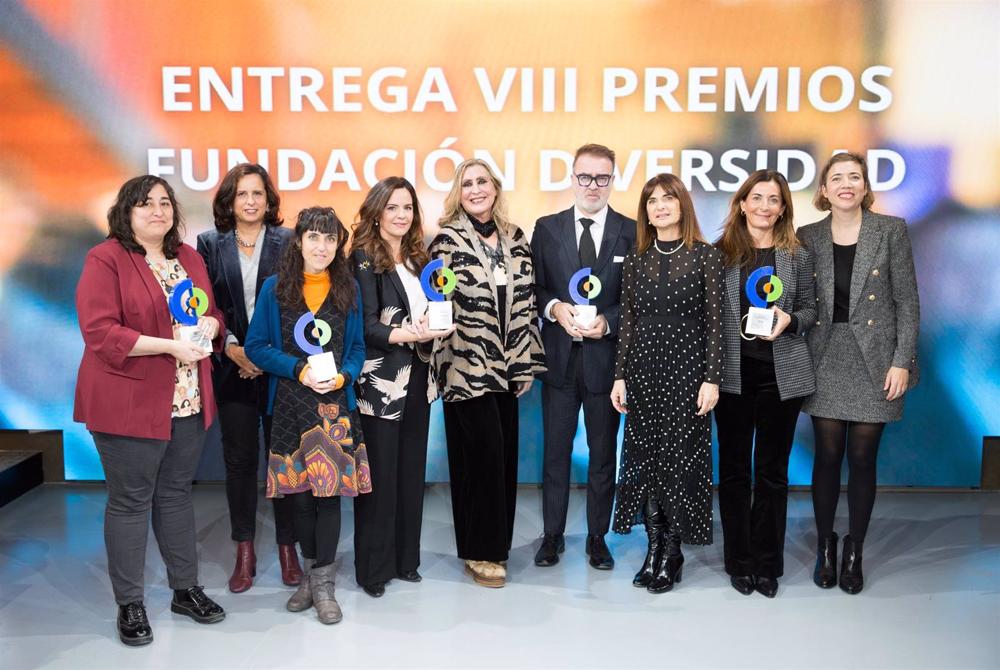 RTVE, Admiral Seguros, Fundación Resilis y Universidade da Coruña, entre los VIII Premios Fundación Diversidad RTVE,