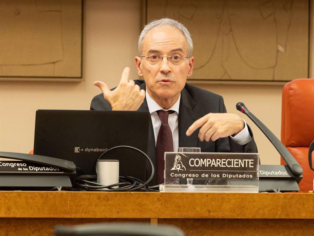 Archivo - Jesús Gascón Catalán, secretario de Estado de Hacienda, comparece en la Comisión de Presupuestos Archivo