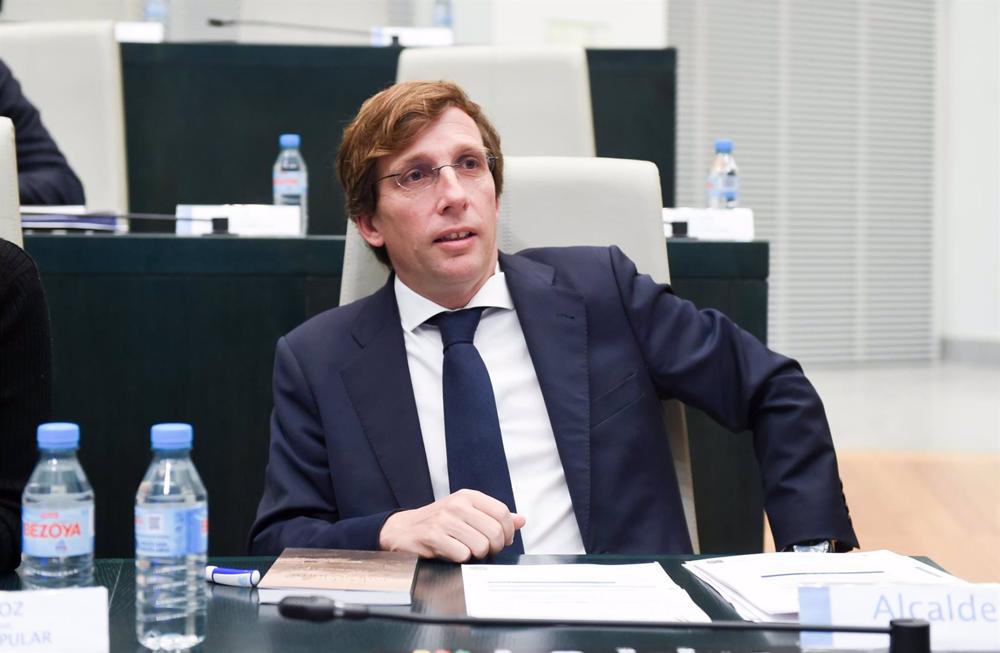 El alcalde de Madrid, José Luis Martínez-Almeida. El