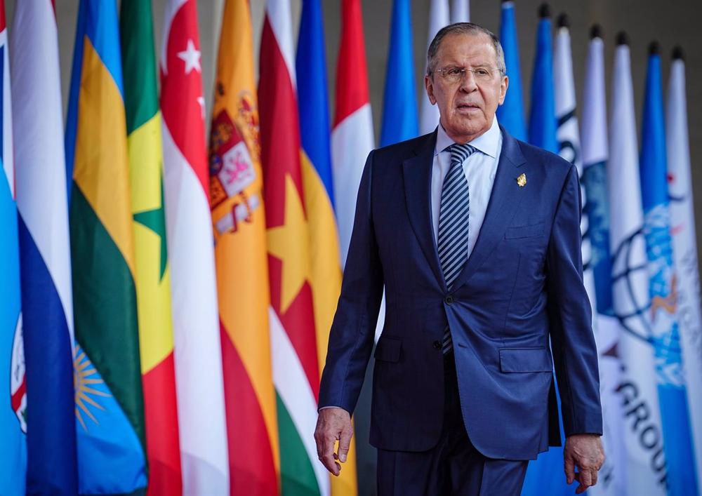 Sergei Lavrov, Ministro dos Negócios Estrangeiros russo Sergei