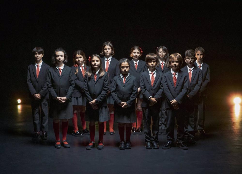 Los niños de la campaña de Save The Children 'Números que tocan'. Los