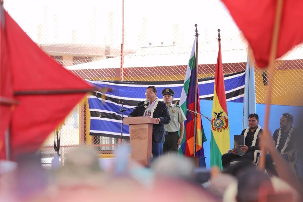 Le président bolivien Luis Arce Le