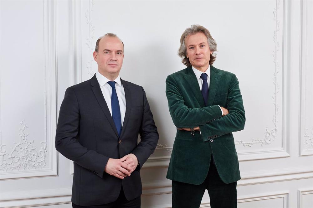 Archivo - El presidente de Lonvia Capital, Cyrille Carriére, y François Badelon Archivo
