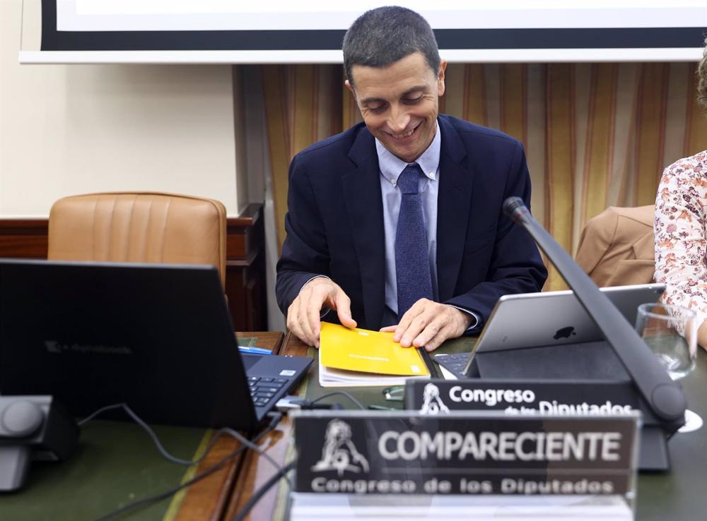 Archivo - El secretario de Estado de Seguridad Social y Pensiones, Francisco de Borja Suárez Corujo. Archivo