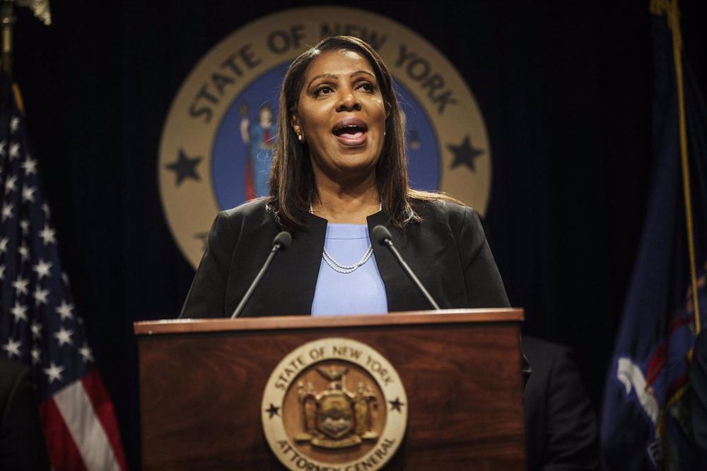 File - New York Attorney General Letitia James. File